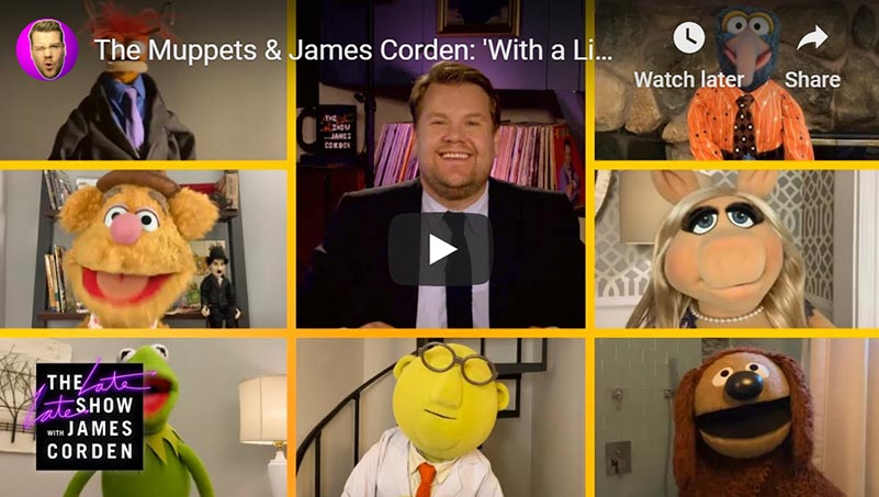 James Corden And The Muppets Having A Singalong Is 3 Minutes Of Pure Joy