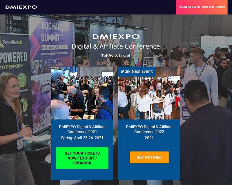 DMIEXPO, Fastest Growing Digital & Affiliate Marketing Conference