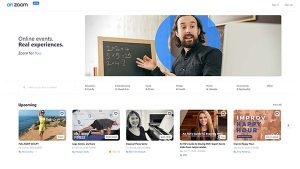 OnZoom – Online Events Platform & Marketplace
