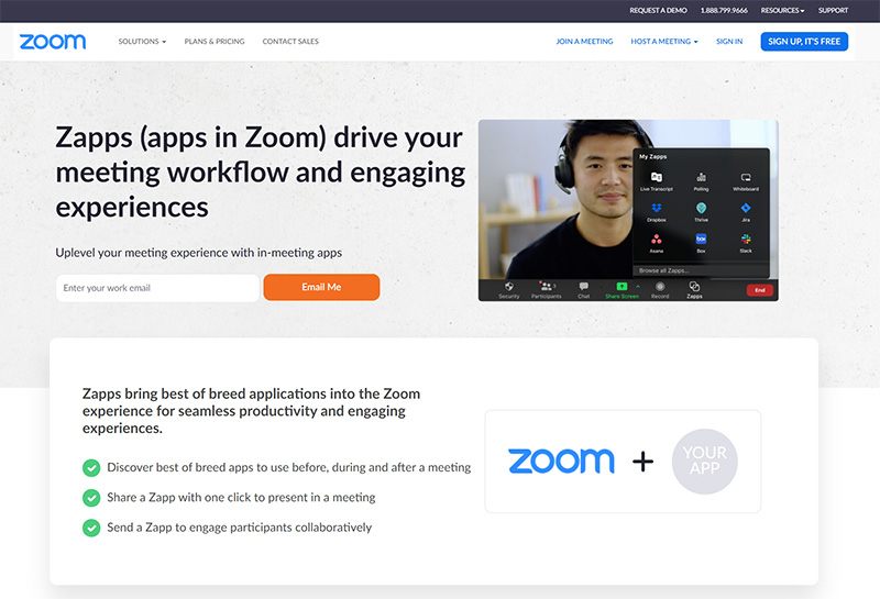 Zapps (Apps Store In Zoom)