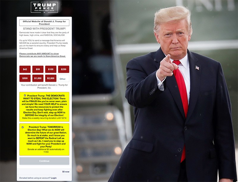 How Biden & Trump Used Landing Pages in Efforts to Win the Election?