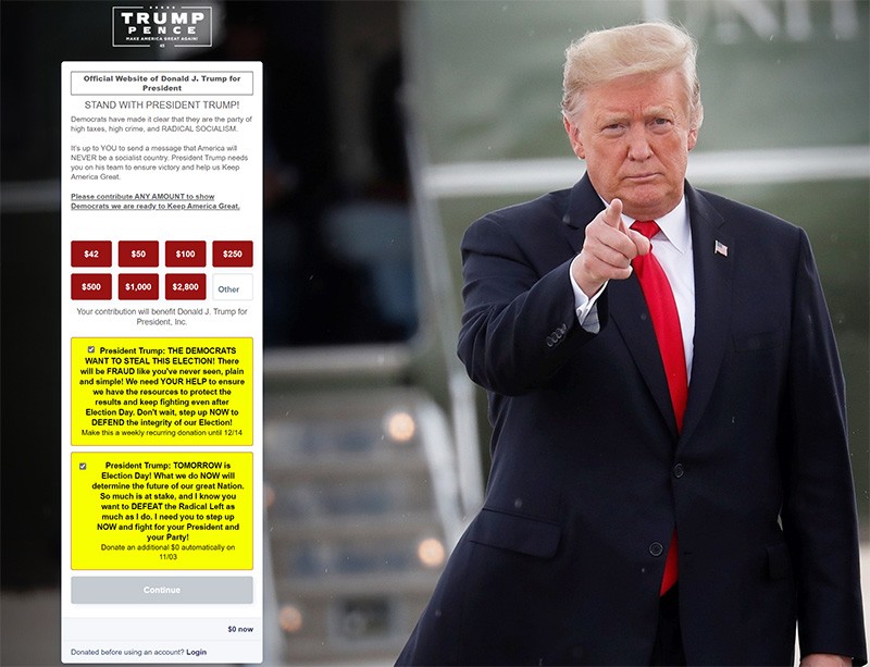 Wie Biden und Trump Landing Pages nutzten, um die Wahl zu gewinnen?