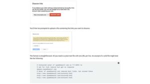 Google Disavow Tool