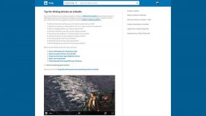 Как написать статью в LinkedIn?