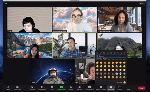 Zoom update delivers more emoji reactions and new annotation features