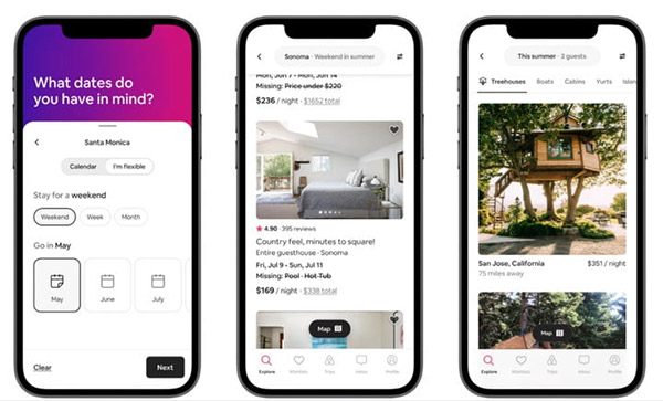 Airbnb boosts search features ahead of expected travel rebound