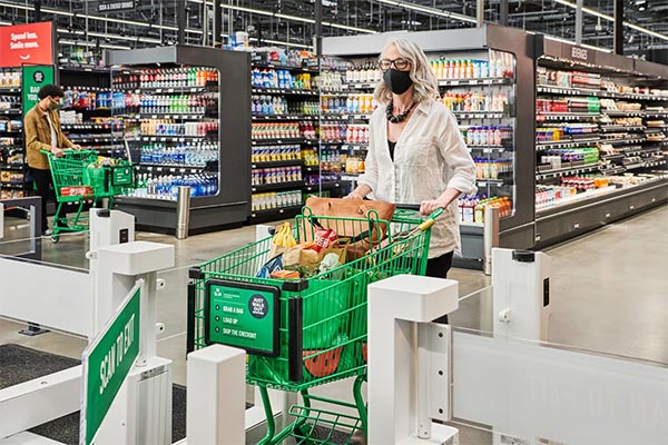 Amazon brings its cashier-less tech to a full-size grocery store for the first time