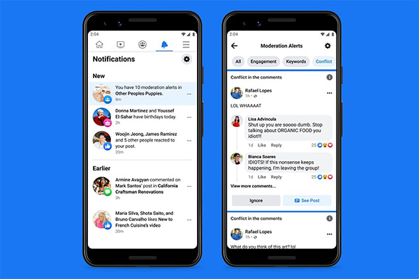 Facebook’s AI moderator will tell group admins when users are beefing in the comments