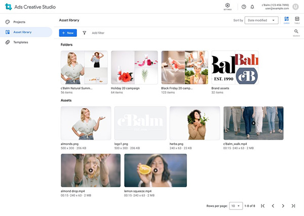 Google napoveduje nov Ads Creative Studio