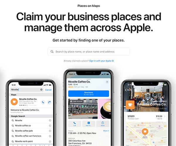 Apple Places: Manage your business listings in Apple maps