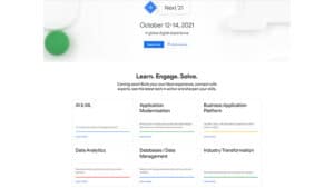 Google Cloud opens free registration for Cloud Next ’21 as virtual conference