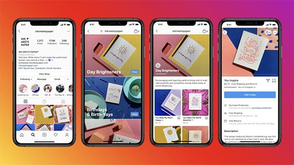 Instagram extends shopping features