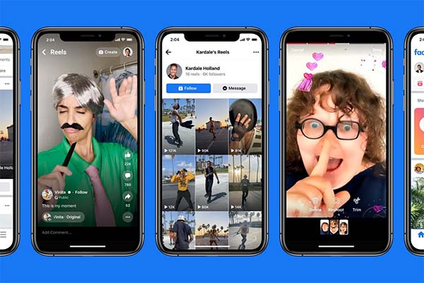 Instagram Reels are now widely available on Facebook in the US