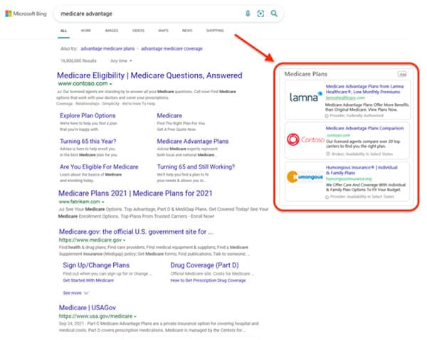 Microsoft Advertisings Health insurance ads are here in time for open enrollment