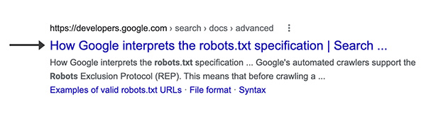 New Google Help Docs on Titles & Descriptions With New Title Link