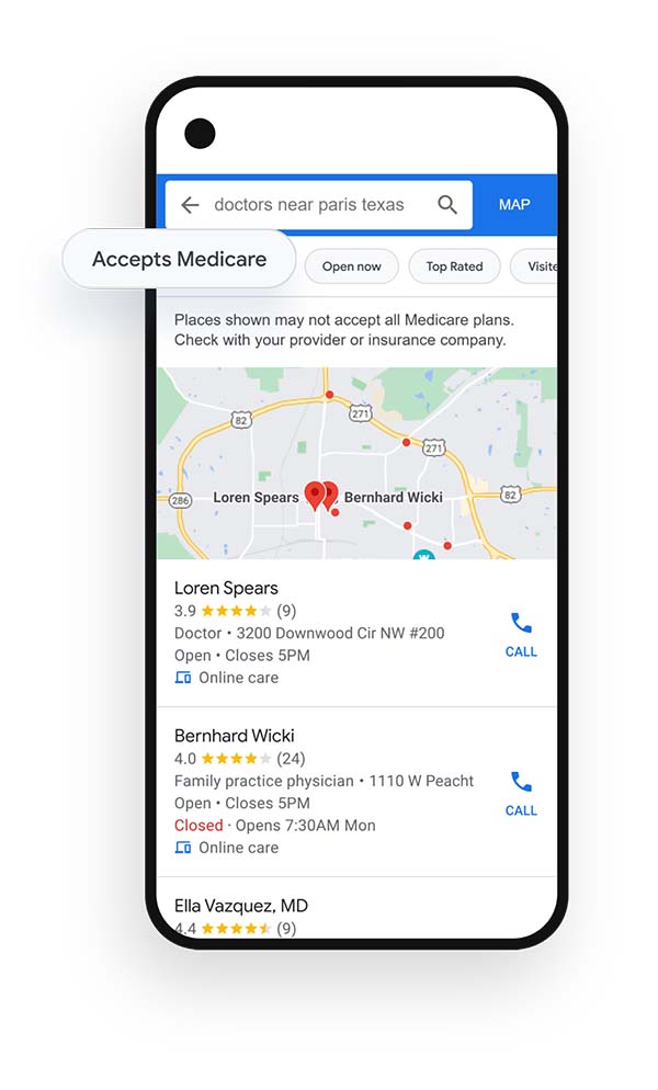 Google tries to make finding a doctor less of a nightmare