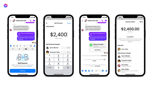 Messenger launches Group Effects and Split Payments features