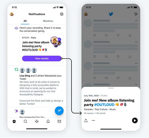 Twitter Adds Spaces Replay Stats for Recorded Broadcasts