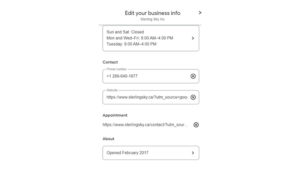 Google Business Profiles Manager Removes Appointment Link