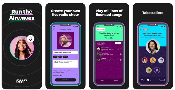 Amazon launches a ‘live radio’ app, Amp, which lets you play DJ with music and call-ins