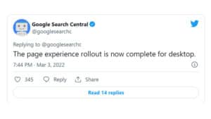 Actualizarea experienței paginii Google pentru desktop