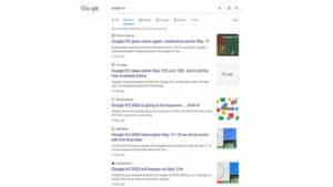 Google Tests News Search Results Snippets Without Borders