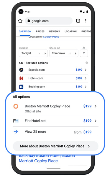 Free Google Hotel Listings Expand to Search & Maps, Adds Reporting & Controls