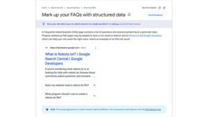 Google Allows FAQ Schema Markup That Are in Different Sections of A Page