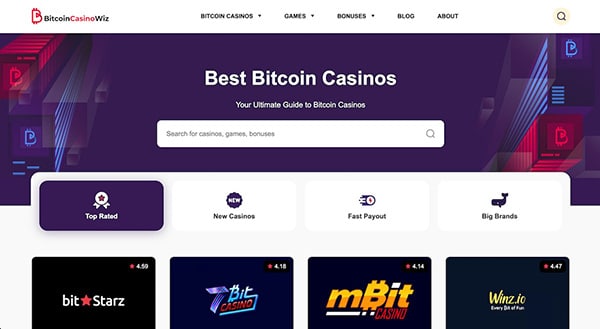 BitcoinCasinoWiz