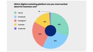 43% das pequenas e médias empresas estão usando o TikTok para alcançar novos públicos