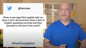 Video: Does Google Search Rollout Algorithm Updates Globally
