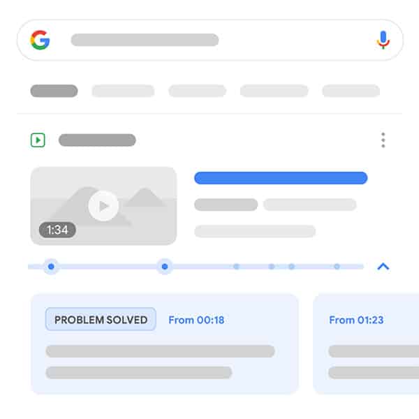 New Google Search Learning Video Rich Results