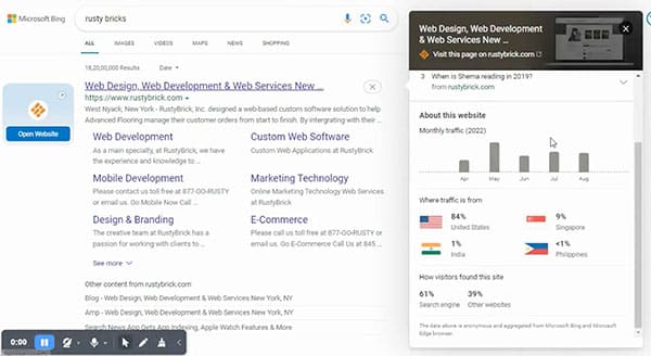 Bing Tests Traffic Analysis In Search Results Snippets