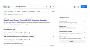 Google Testing Things To Know On Right Search Panel