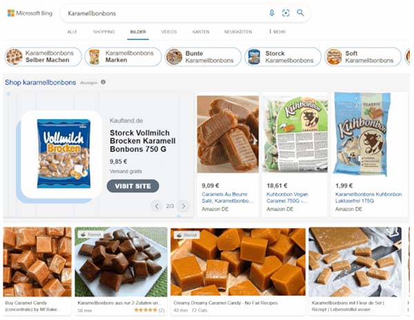 Bing Image Search Tests Animated Ads