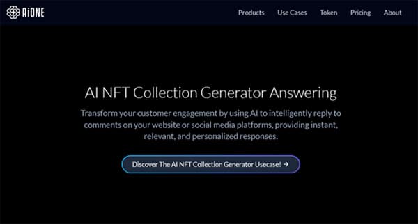 Ai One AI NFT Collection Generator Answering