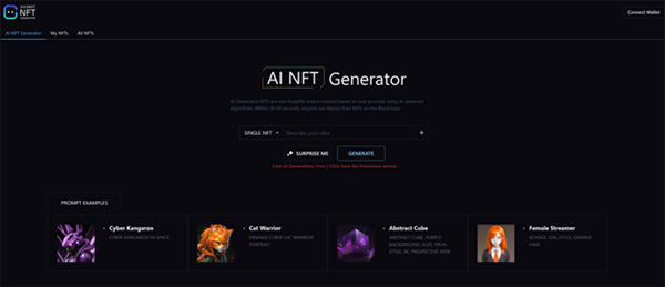 ChainGPT AI NFT Generator