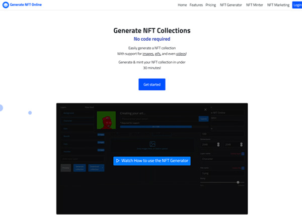 Generate NFT Online
