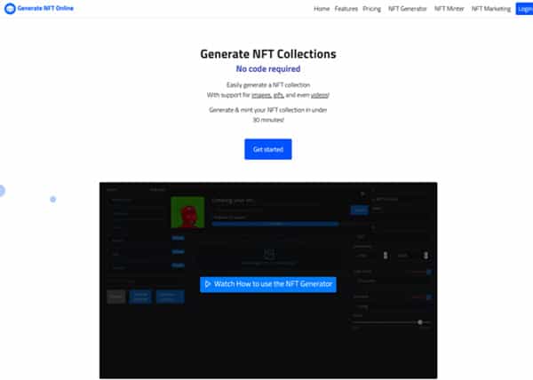 Generate NFT Online