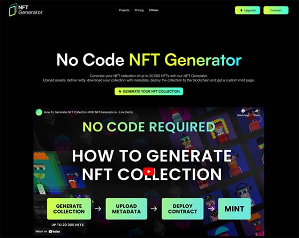 NFTGenerator.io - No Code NFT Generator