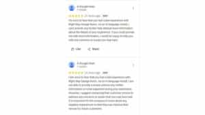 ChatGPT gegenereerde Google Business Review-spam