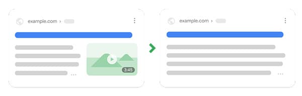 Google Removes Video Thumbnails In Search Results When Video Is Not Main Content