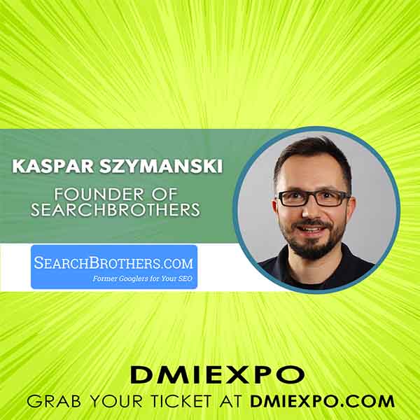 DMIEXPO Speaker Kaspar Szymanski