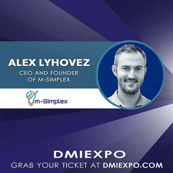 Přednášející DMIEXPO Alex Lyhovez