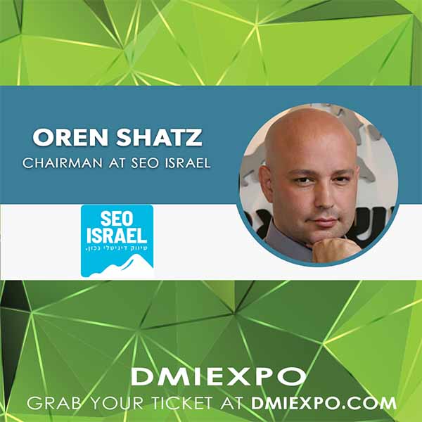 DMIEXPO Konuşmacısı Oren Shatz