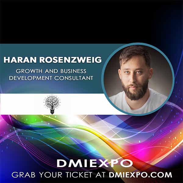 Přednášející DMIEXPO Haran Rosenzweig