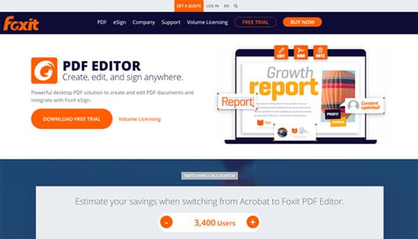 Foxit PDF Editor