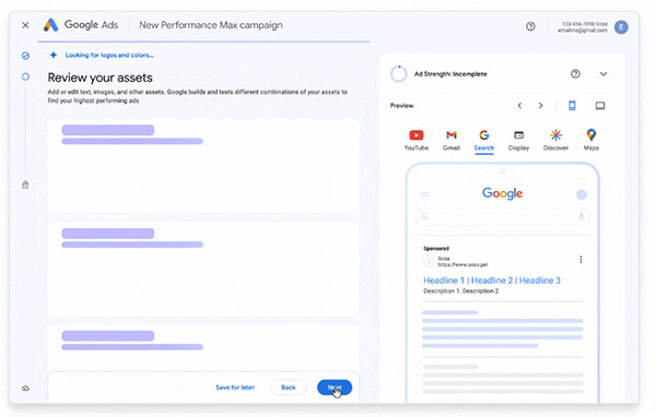 Google Ads AI Asset Generation For Performance Max Rolling Out