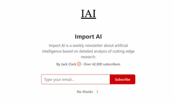 Import AI