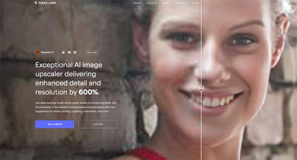 Topaz Labs Gigapixel AI